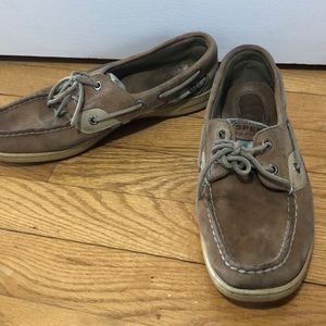 Floral Sperry Top-Slider Women’s 8